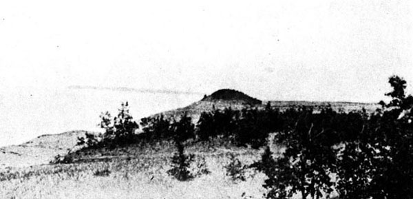 Sleeping Bear dune, 1700's