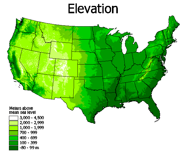 High Relief Geography Meaning