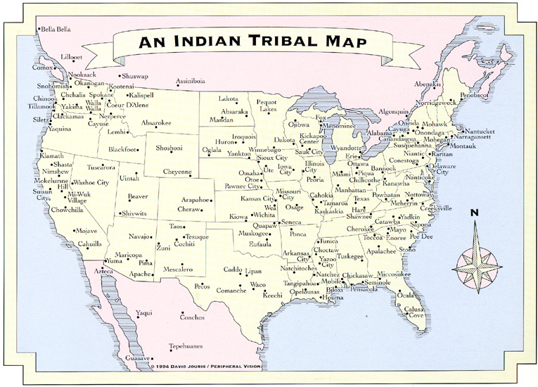 american indian tribes names