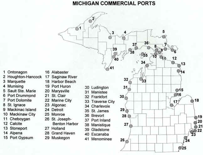michigan commercial ports.JPG (69977 bytes)