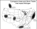 Major Cyclogenic Areas