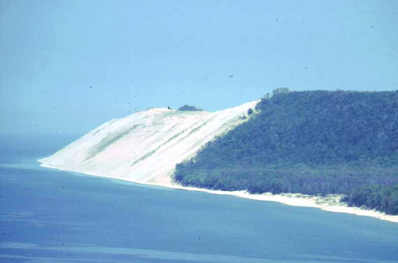 Sleeping Bear Dunes: photo by Dr. Michael Chubb